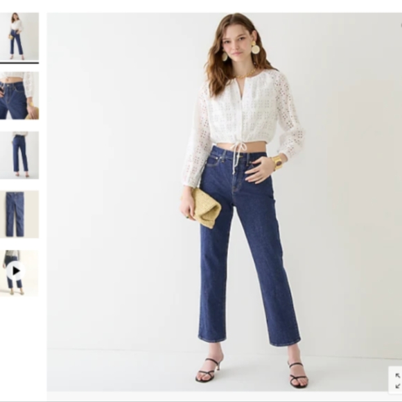 J. Crew Tall high-rise '90s classic straight jean, Size 29-Item BF562